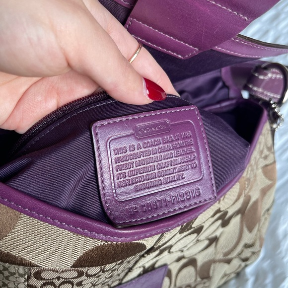 Vintage Y2K Patchwork Coach Shoulder Bag - Picture 12 of 13